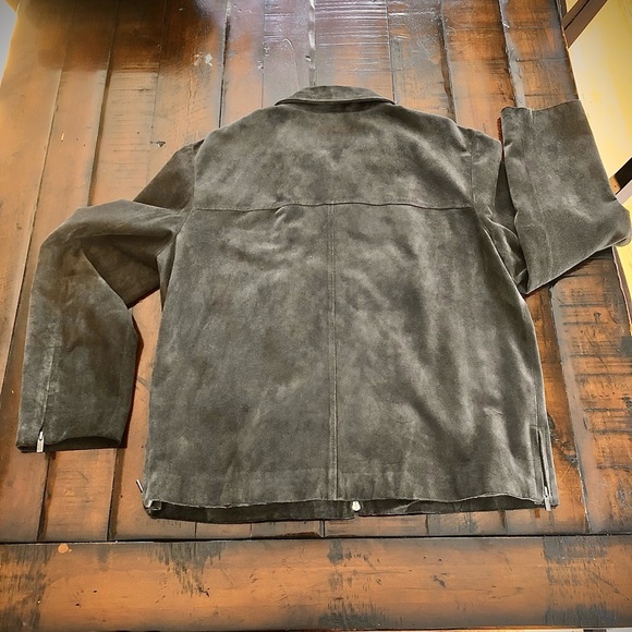 Men’s 100% leather jacket, looks new. - Picture 2 of 10